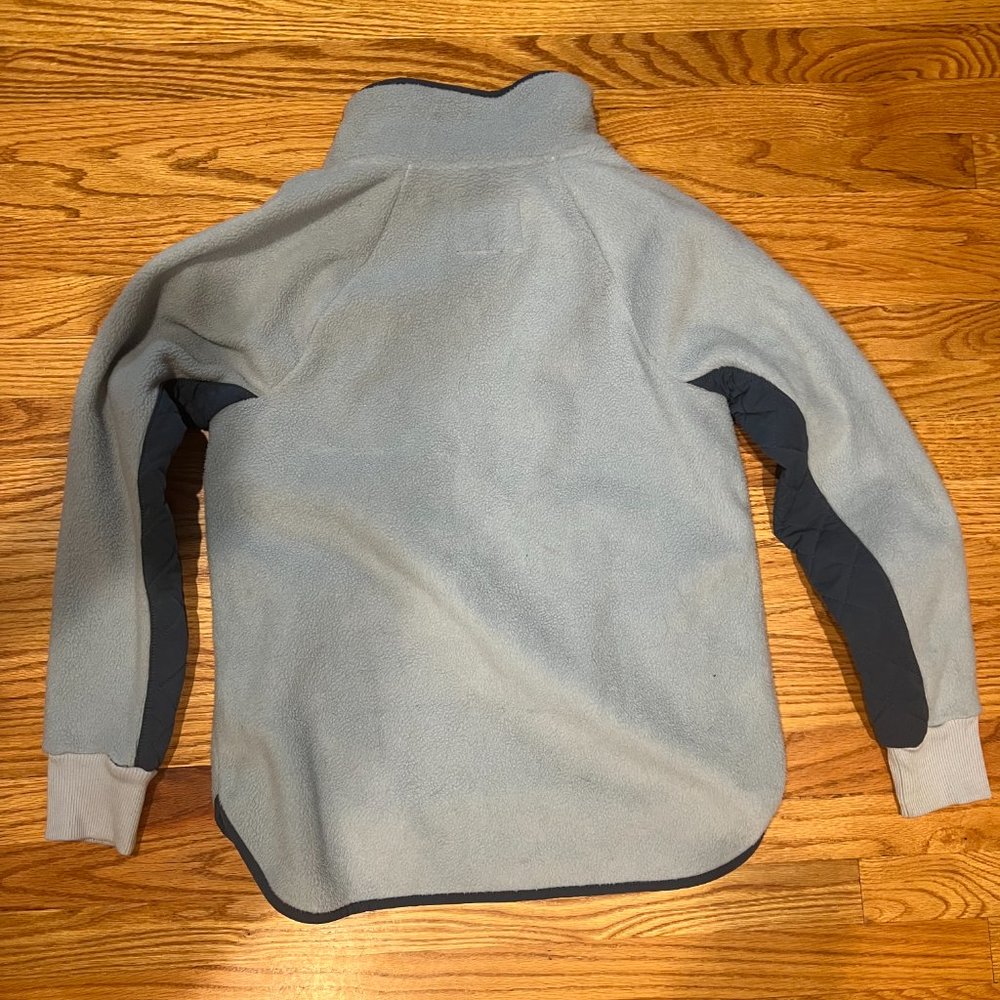 Abercrombie Asymmetrical Side Button Fleece Pullo… - image 3